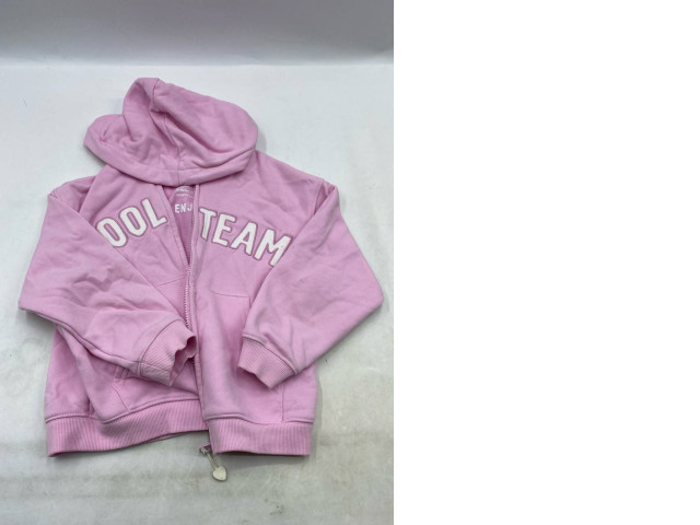 Light pink zip-front hoodie Light pink zip-front hoodie