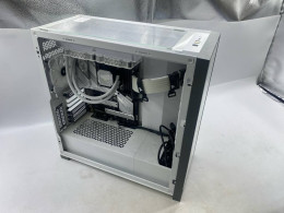 white Corsair iCUE 5000X RGB Tempered Glass Mid-Tower ATX PC Smart Case.  (NOT NEW)