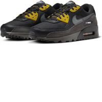 Nike FB9657-001 Air Max 90 Black/Bronze/Blue Tint/Medium Ash