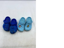 Set of 2 blue Crocs Toddlers' Classic I AM Monster Clogs and light blue Crocs Paw Patrol Off Court Clogs. Set of 2 blue Crocs Toddlers' Classic I AM Monster Clogs and light blue Crocs Paw Patrol Off Court Clogs.