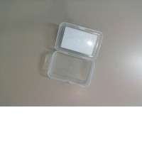 Empty plastic box