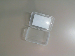 Empty plastic box Empty plastic box