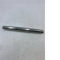  stainless steel tapered French rolling pin, a handle-free design used for rolling out dough. 