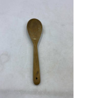 wooden cooking spoon, also known as a wooden ladle or spatula. 