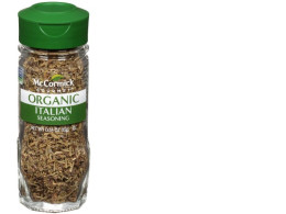 McCormick Gourmet Organic Italian Seasoning blend. 
