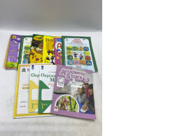 Set of 10 English and Russian handwriting practice books Set of 10 English and Russian handwriting practice books