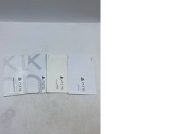 Set of 4 PlayStation game console guide booklet
