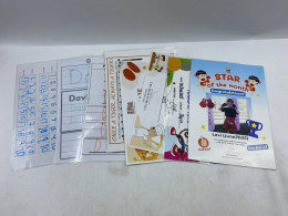 Set of 5  A notebook for recording certificates of achievement.