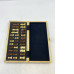 portable, folding wooden chess set with storage