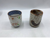 set of 2 Japanese tea cups, or tea cups for everyday use. set of 2 Japanese tea cups, or tea cups for everyday use.