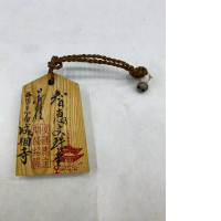 Japanese wooden souvenir sign