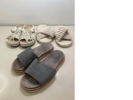 a set of three pairs of flip-flops a set of three pairs of flip-flops