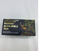 "Gorno-Altajskij Tea" herbal tea box