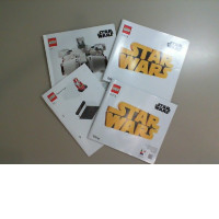 Set of 4 Lego building instructions