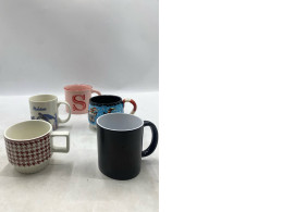 Set of 5 Glass, coffee mug with handle Set of 5 Glass, coffee mug with handle