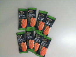 Set of 8 packs of dried banana Set of 8 packs of dried banana