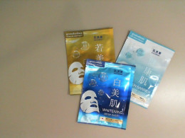 Set of 3 face mask packs Set of 3 face mask packs