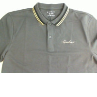 Men's gray polo shirt
