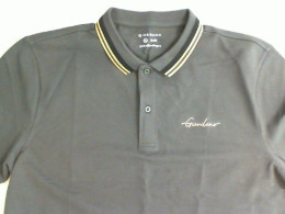 Men's gray polo shirt