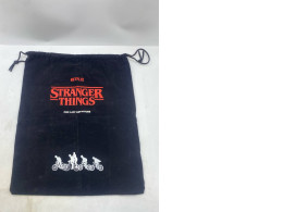  black Netflix Stranger Things promotional tote bag. 