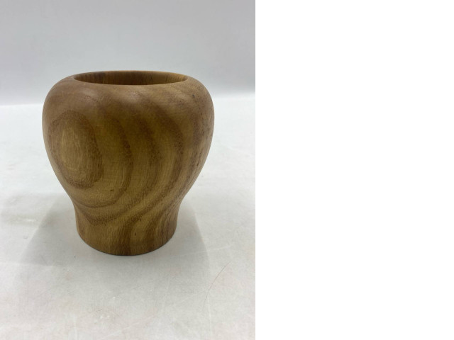 handcrafted wooden vase or bowl. handcrafted wooden vase or bowl.