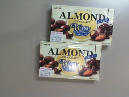 Set of 2 Almond chocolate