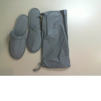 House slippers in a case