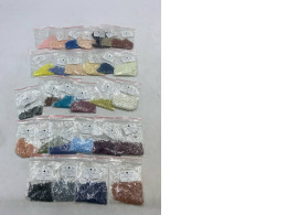 set of 29 Russian diamond beads (Cubic Zirconia or CZ)