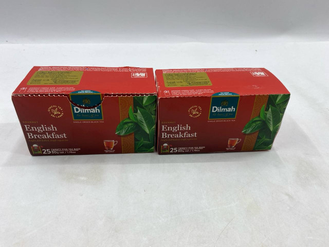 set of 2 Dilmah English Breakfast Black Tea set of 2 Dilmah English Breakfast Black Tea