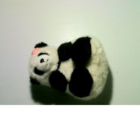woolen panda toy