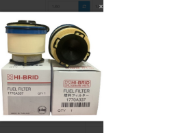 set of 4 Fuel Filter 1770A337 Pajero Sports