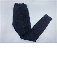 Women's black full-length shapewear pants