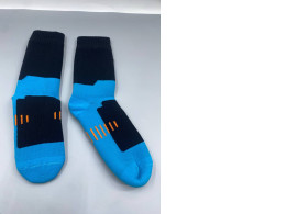 Blue snow socks Blue snow socks