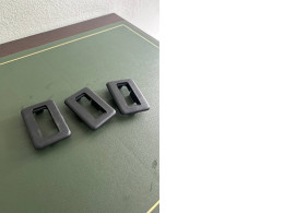 Set of 3 car button frames