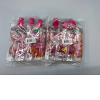 set of 2 Jele Light Fresshy ready-to-drink jelly, strawberry flavor.