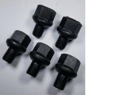 Set of 5 car wheel bolts