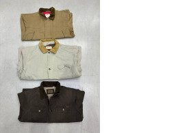 a set of three light jackets
