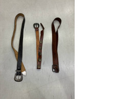 set of three belts