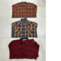 a set of three warm shirts