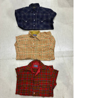 a set of three warm shirts