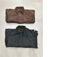 a set of two warm autumn jackets