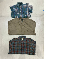 a set of three insulated shirts