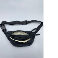 Men's black waist bag