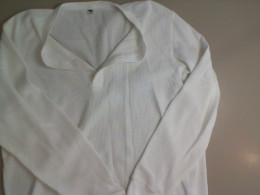 White long-sleeved blouse