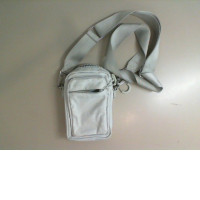 Small gray shoulder bag