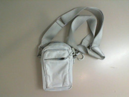 Small gray shoulder bag
