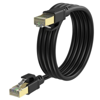 Gaming Ethernet Cable SfTP J&D Cat 8 Ethernet Cable 3ft - 40Gbps 2000MHz