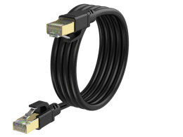Gaming Ethernet Cable SfTP J&D Cat 8 Ethernet Cable 3ft - 40Gbps 2000MHz