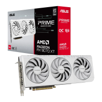 Asus Radeon RX 9070 XT Prime OC White 16GB GDDR6