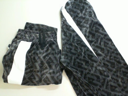 Men's corduroy tracksuit, black trousers and jacket